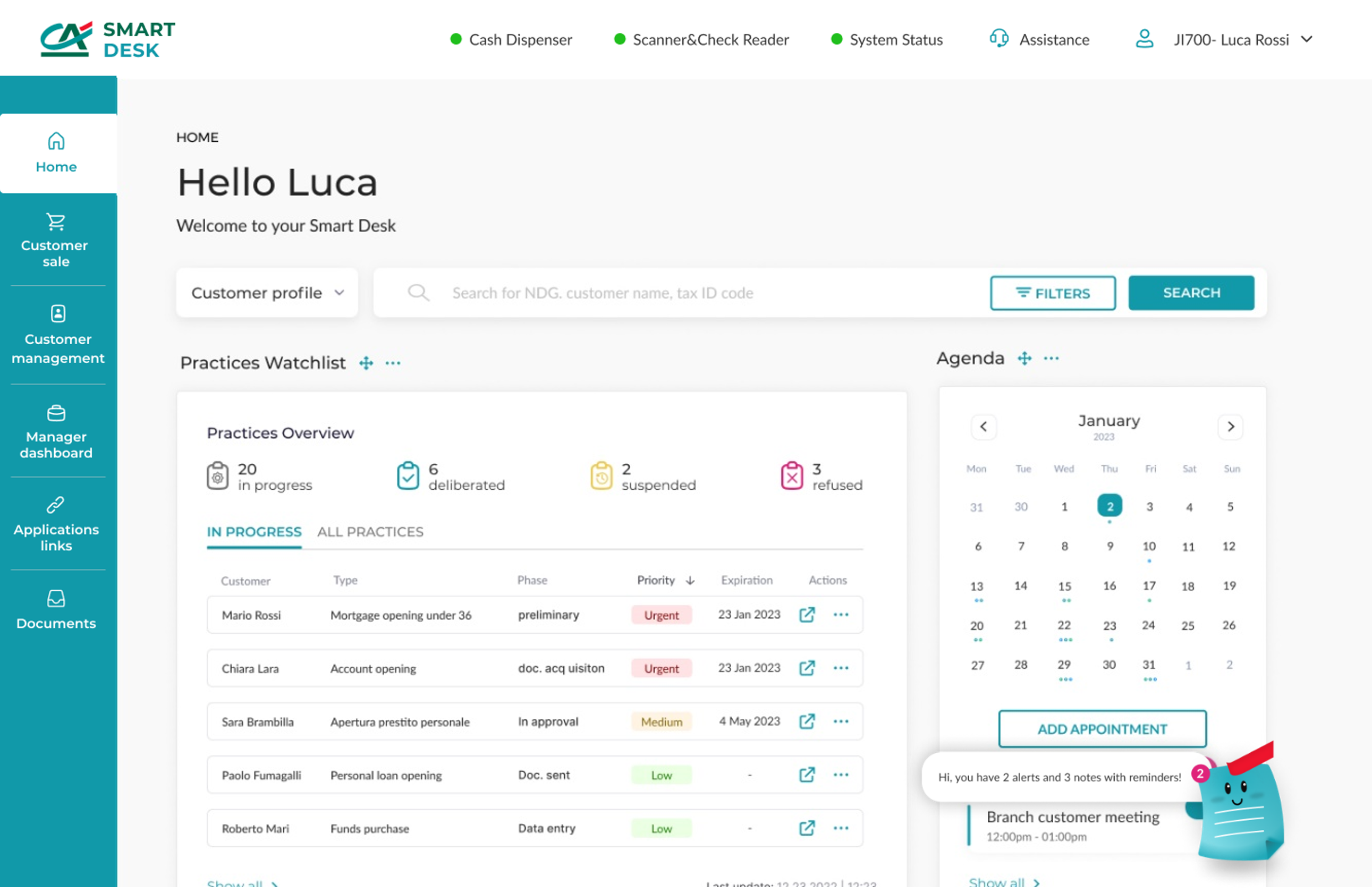 Homepage — smart tools and daily focus
